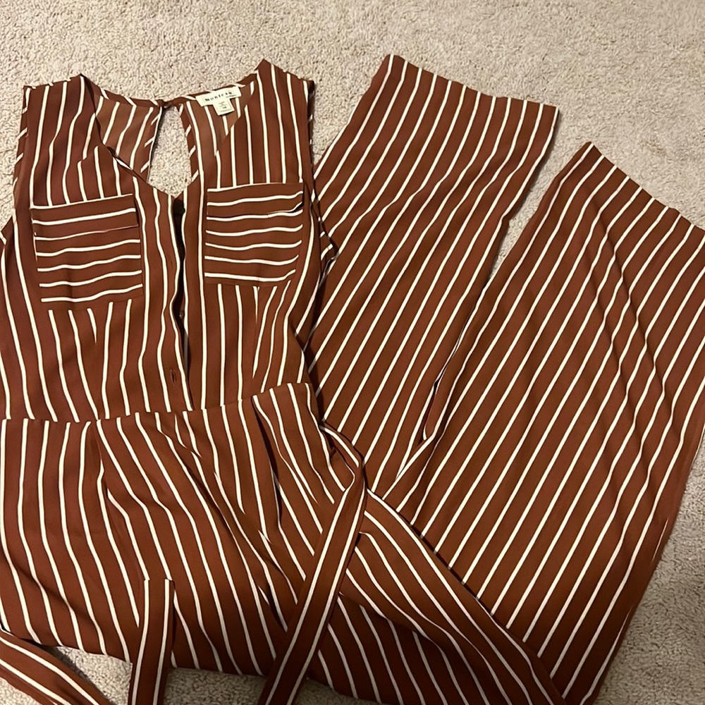 Brown Jumpsuit